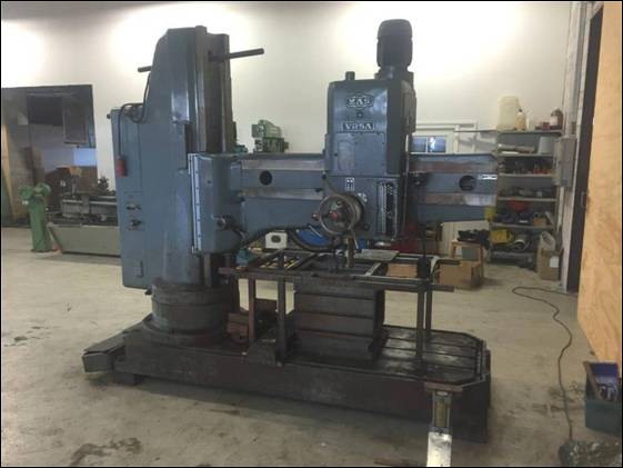 MAS radial drill
